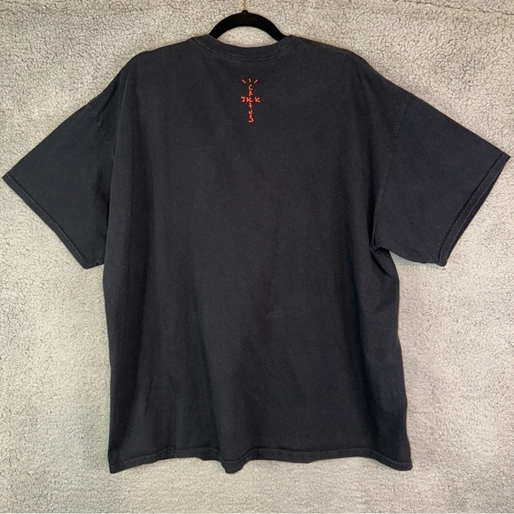 Travis Scott Cactus Jack Men’s Shirt Black XL McDonald's All American '92 Tee - Picture 3 of 11